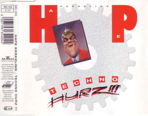Cover Hape Kerkeling - Techno Hurz!!! (CD, Maxi) Schallplatten Ankauf
