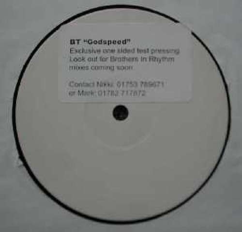 Cover BT - Godspeed (12, S/Sided, TP) Schallplatten Ankauf