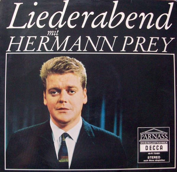 Bild Hermann Prey - Ein Liederabend Mit Hermann Prey (LP, Comp) Schallplatten Ankauf