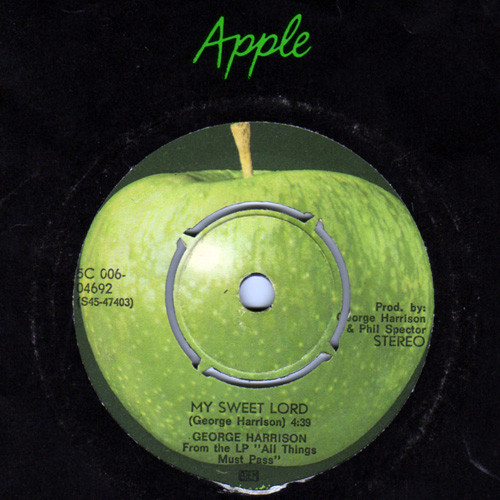 Cover George Harrison - My Sweet Lord  (7, Single) Schallplatten Ankauf