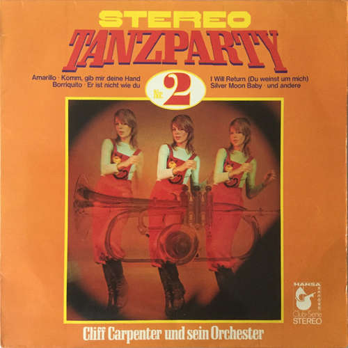 Cover Cliff Carpenter Und Sein Orchester - Stereo Tanzparty Nr. 2 (LP) Schallplatten Ankauf