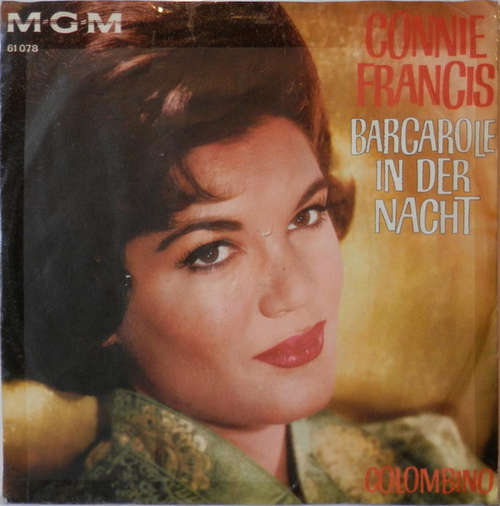 Cover Connie Francis - Barcarole In Der Nacht (7, Single, Mono) Schallplatten Ankauf