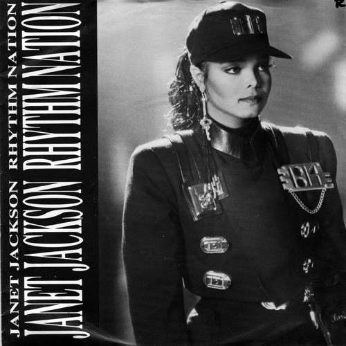Cover Janet Jackson - Rhythm Nation (7, Single) Schallplatten Ankauf
