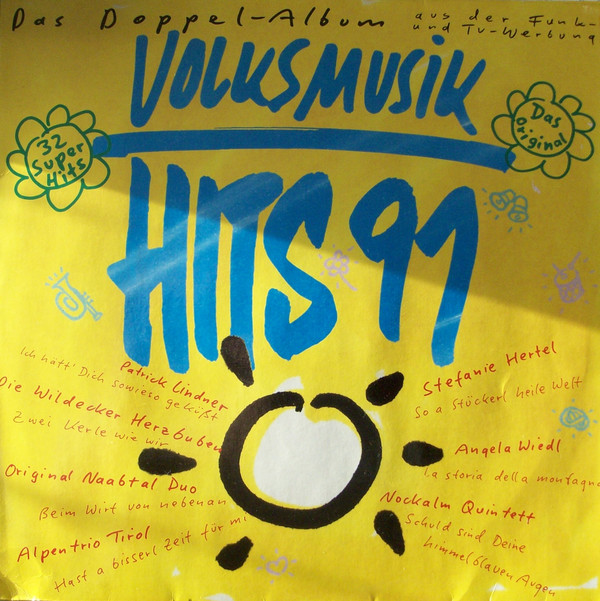 Cover zu Various - Hits 91 - Volksmusik (2xLP, Comp) Schallplatten Ankauf