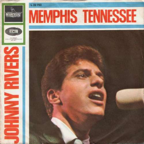 Cover Johnny Rivers - Memphis Tennessee / It Wouldn't Happen With Me (7, Single) Schallplatten Ankauf