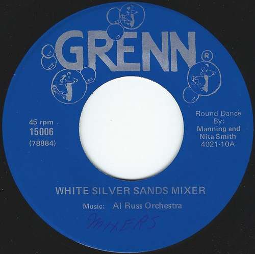 Cover Al Russ Orchestra - White Silver Sands Mixer / Gingersnap Mixer (7) Schallplatten Ankauf