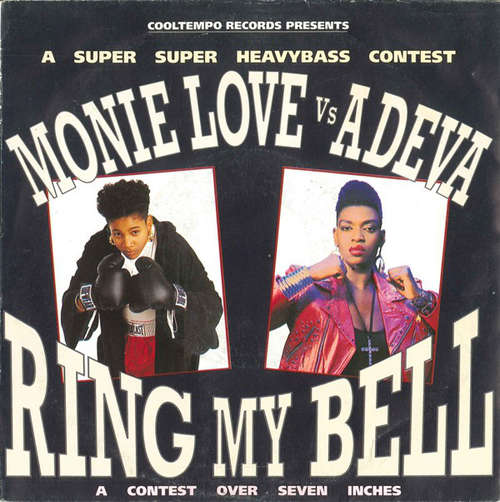 Cover Monie Love vs. Adeva - Ring My Bell (7, Single) Schallplatten Ankauf