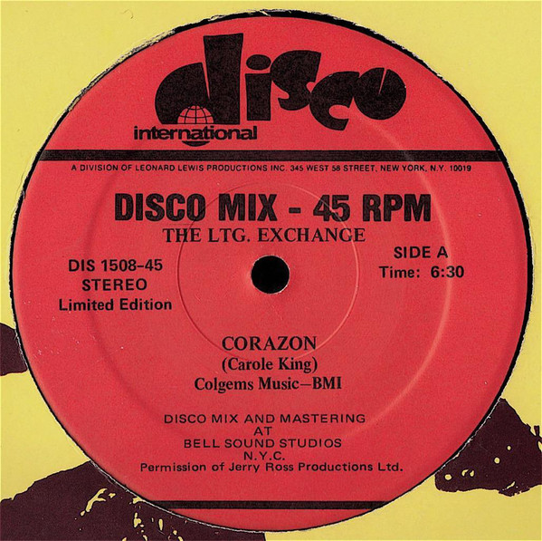 Cover The LTG. Exchange* - Corazon (12, Ltd) Schallplatten Ankauf