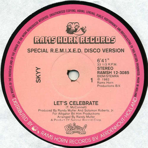 Cover Skyy - Let's Celebrate / Gonna Get It On (12, Single) Schallplatten Ankauf
