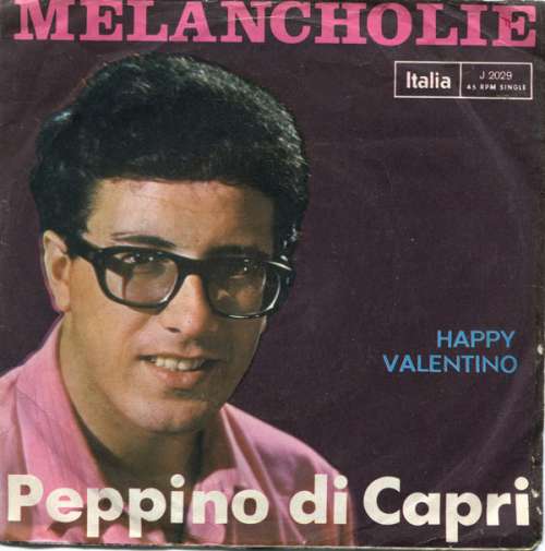 Cover Peppino Di Capri - Melancholie (7, Single) Schallplatten Ankauf