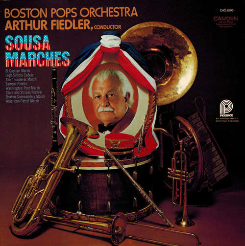 Cover Boston Pops Orchestra* Conducted By Arthur Fiedler - Sousa Marches (LP, Album, RE) Schallplatten Ankauf