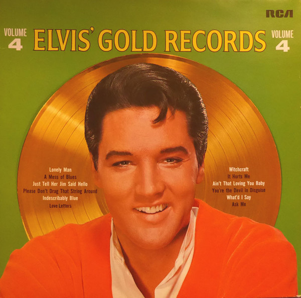 Cover Elvis Presley - Elvis' Gold Records - Volume 4 (LP, Comp, RE) Schallplatten Ankauf