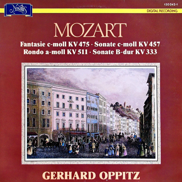 Cover Mozart*, Gerhard Oppitz - Fantasie C-Moll KV 475 / Sonate C-Moll KV 457 / Rondo A-Moll KV 511 / Sonate B-Dur KV 333 (LP, DMM) Schallplatten Ankauf