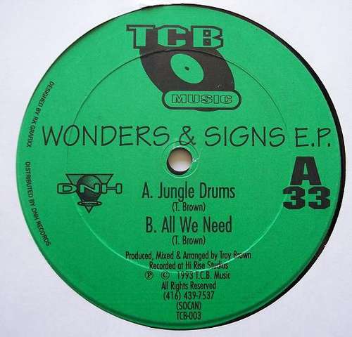 Cover Troy Brown - Wonders & Signs E.P. (12, EP) Schallplatten Ankauf