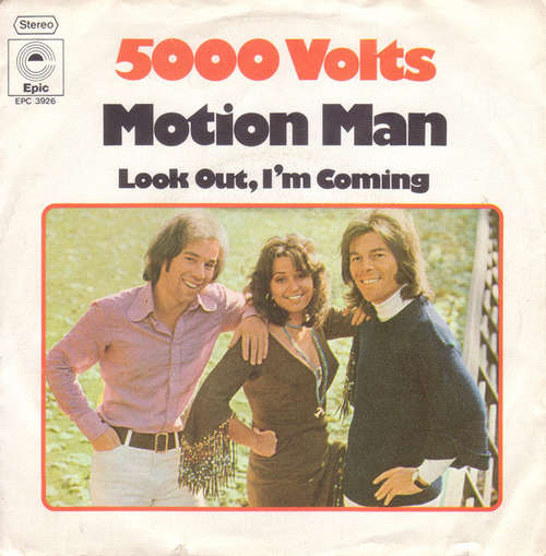 Cover 5000 Volts - Motion Man (7, Single) Schallplatten Ankauf