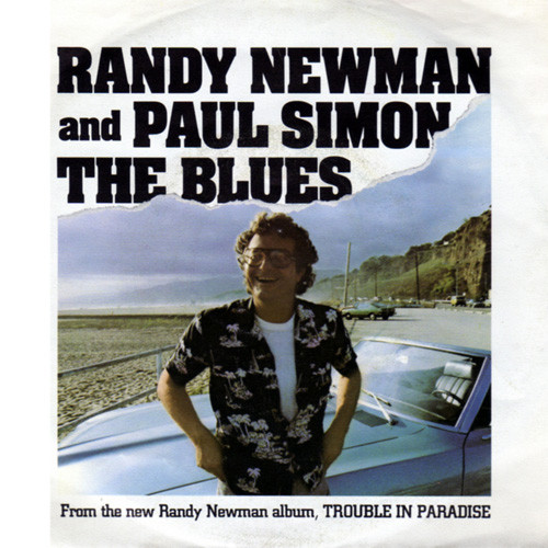 Cover Randy Newman And Paul Simon - The Blues (7, Single) Schallplatten Ankauf
