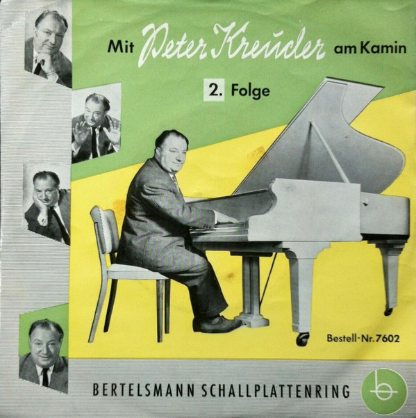 Cover Peter Kreuder - Mit Peter Kreuder Am Kamin · 2. Folge (7, EP, Mono) Schallplatten Ankauf