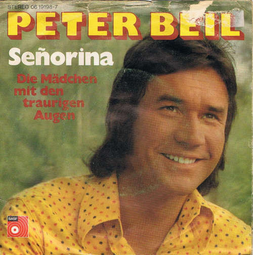 Cover Peter Beil - Señorina (7, Single) Schallplatten Ankauf
