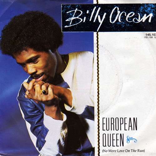 Cover Billy Ocean - European Queen (No More Love On The Run) (7) Schallplatten Ankauf