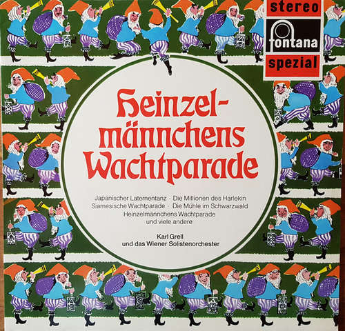 Cover Karl Grell Und Das Wiener Solistenorchester - Heinzelmännchens Wachtparade  (LP) Schallplatten Ankauf
