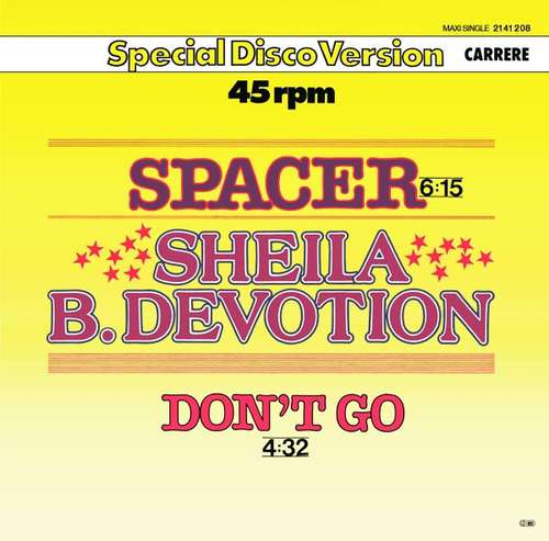 Cover Sheila & B. Devotion - Spacer (12, Maxi) Schallplatten Ankauf